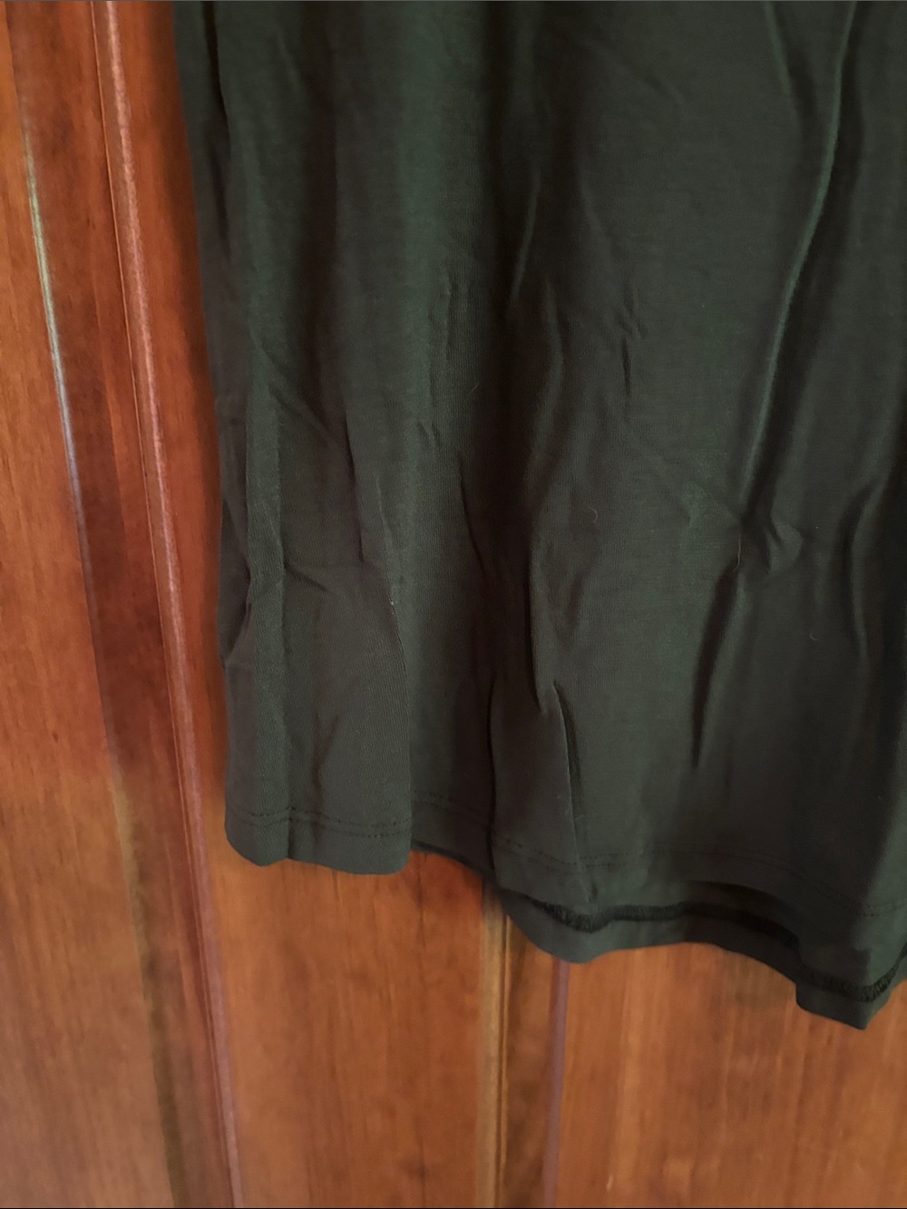Old Navy Olive Green V-Neck Short Sleeve Tee - Picture 6 of 10